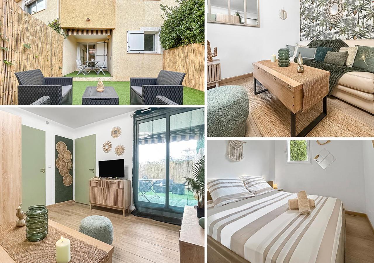 Appartement Jardin Prive, Wifi, Proche De La